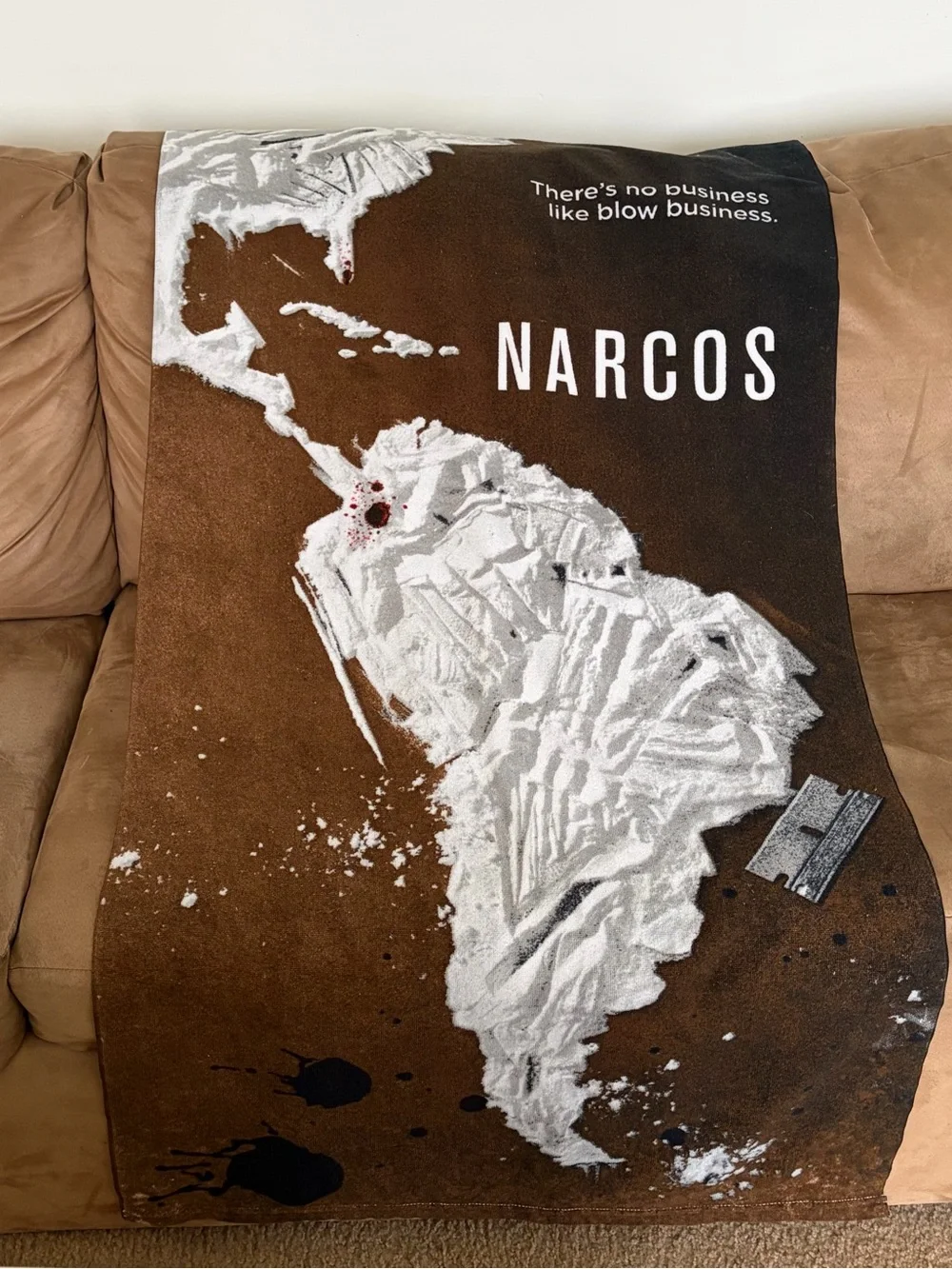 NEW NARCOS blanket / throw